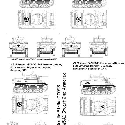 M5A1 Stuart 2nd Armored – Braille Strike Online Store