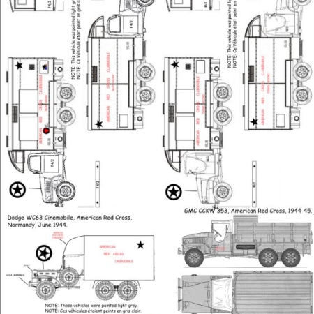 American Red Cross Vehicles – Braille Strike Online Store