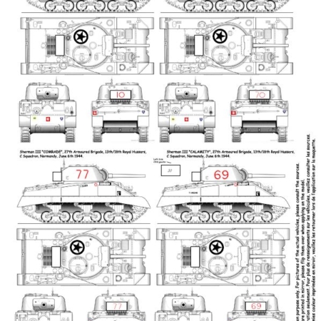 13th/18th Hussars Sherman – Braille Strike Online Store